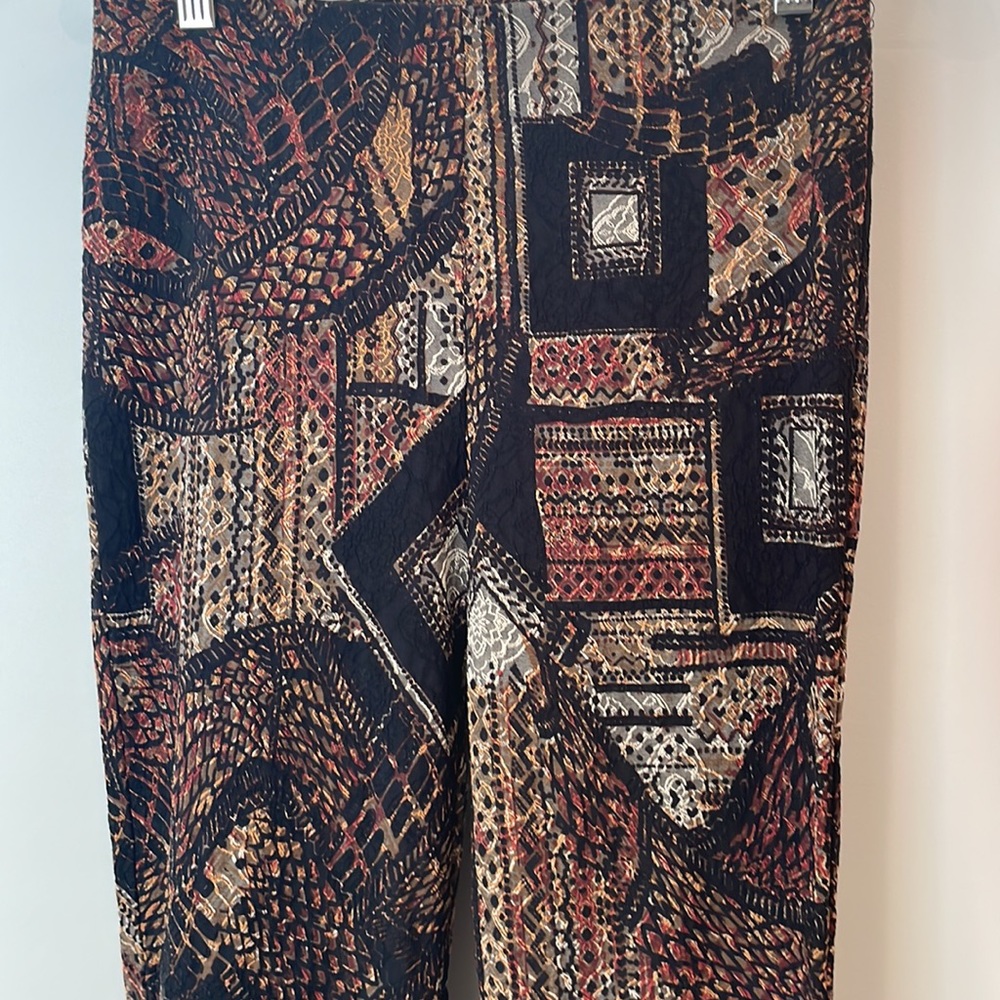 Joseph Ribkoff Multi-Color Pull On Pant - Picture 6 of 11